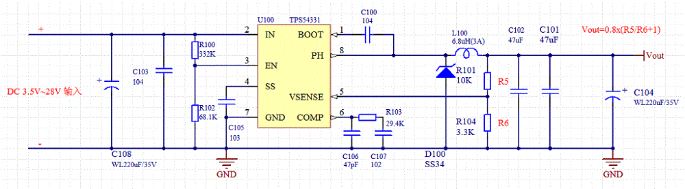 TPS54331实用电路.gif